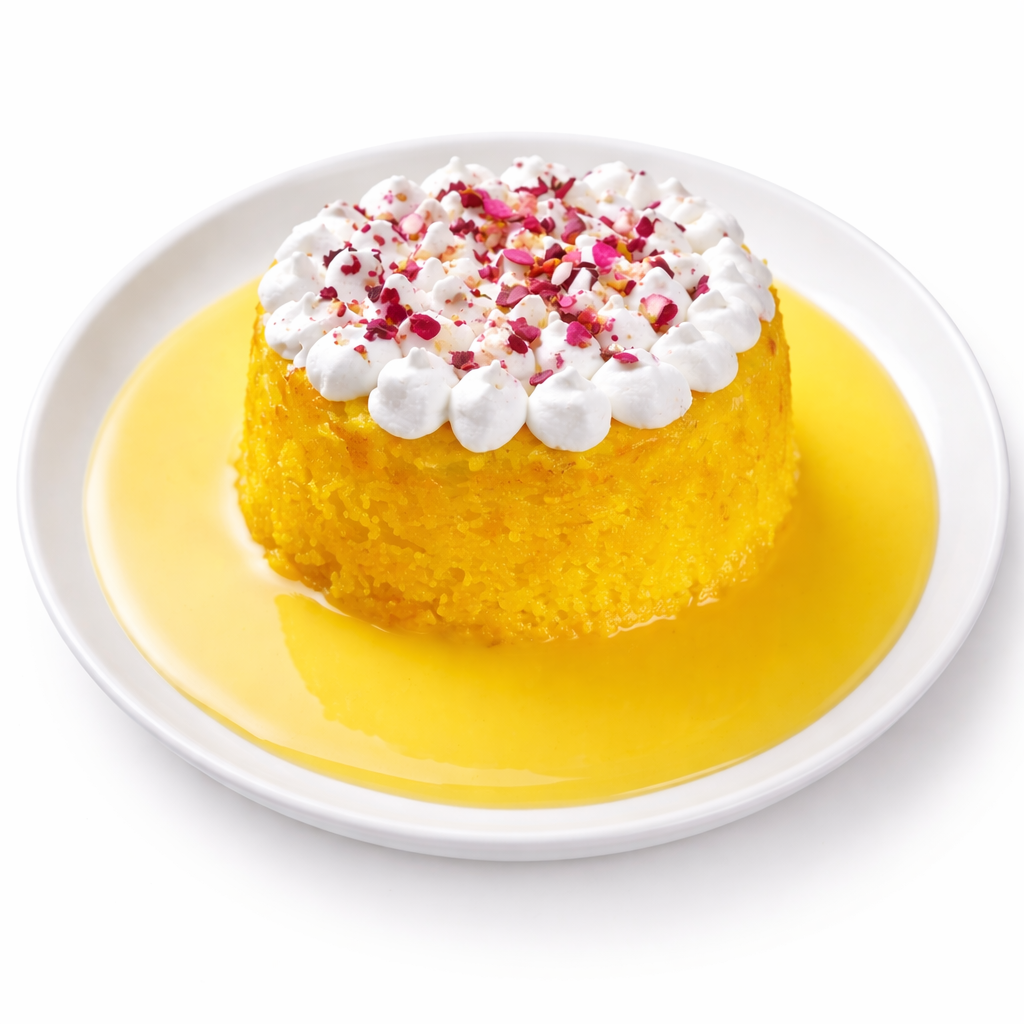 كيكة الزعفران