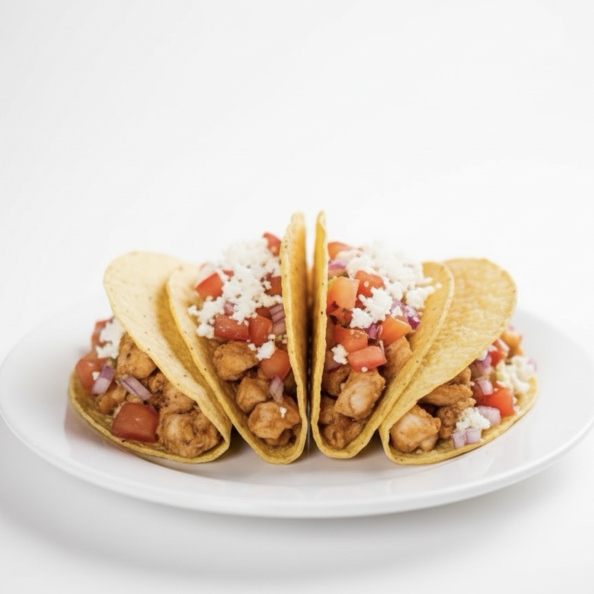 تاكو بالدجاج